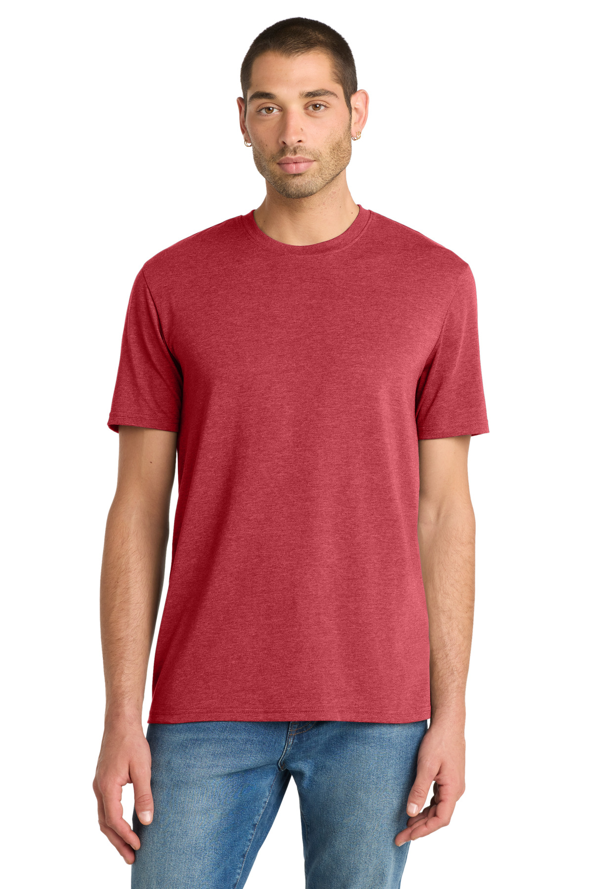 District ® Flex Tee DT7500 - Heathered Red