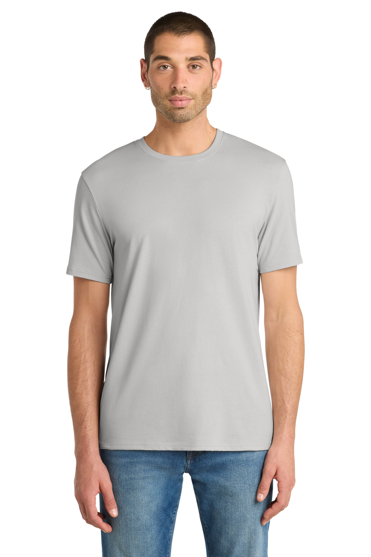 District ® Flex Tee DT7500 - Silver Mist