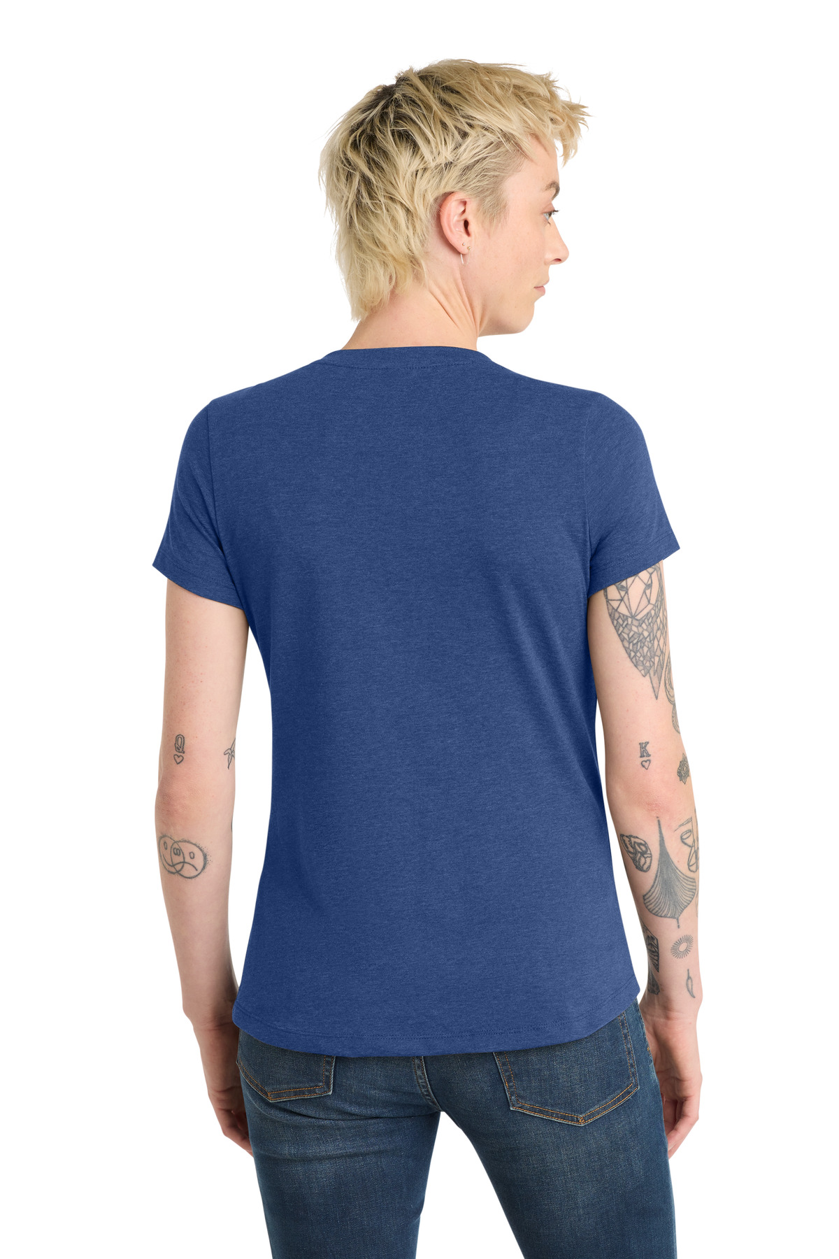 District Women's Flex Scoop Neck Tee DT7501
