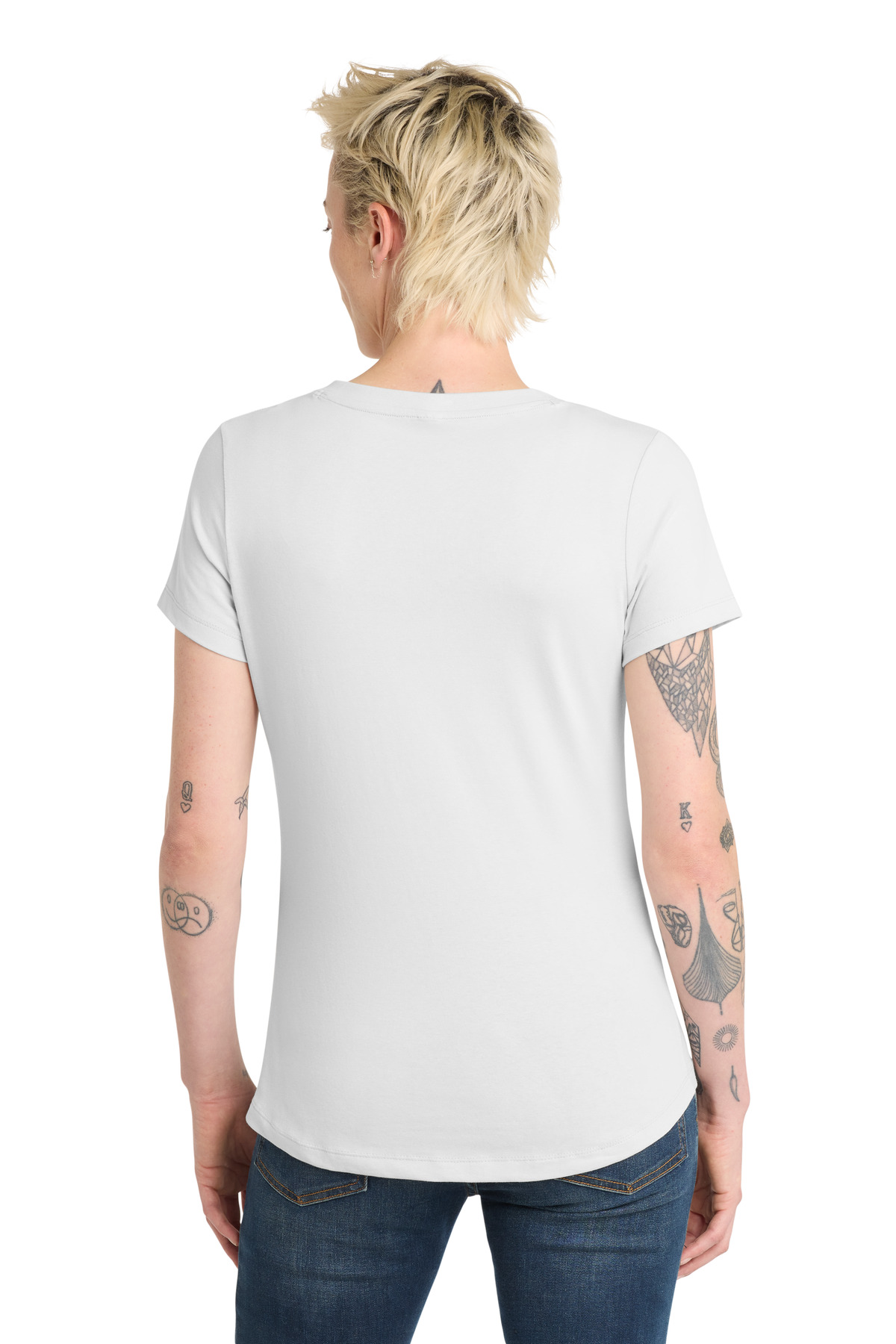 District Women's Flex Scoop Neck Tee DT7501