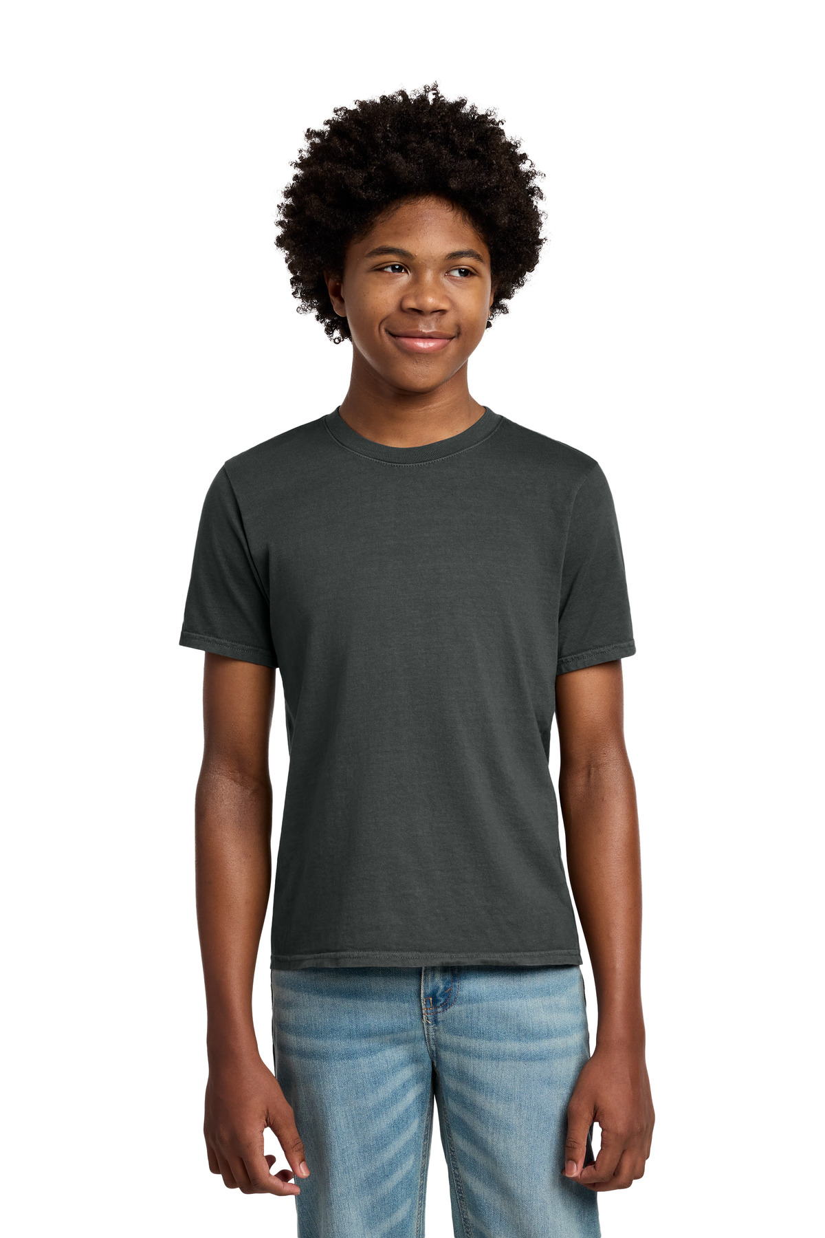 Port & Co ™ Youth Beach Wash ® Garment-Dyed Tee. PC099Y - Coal