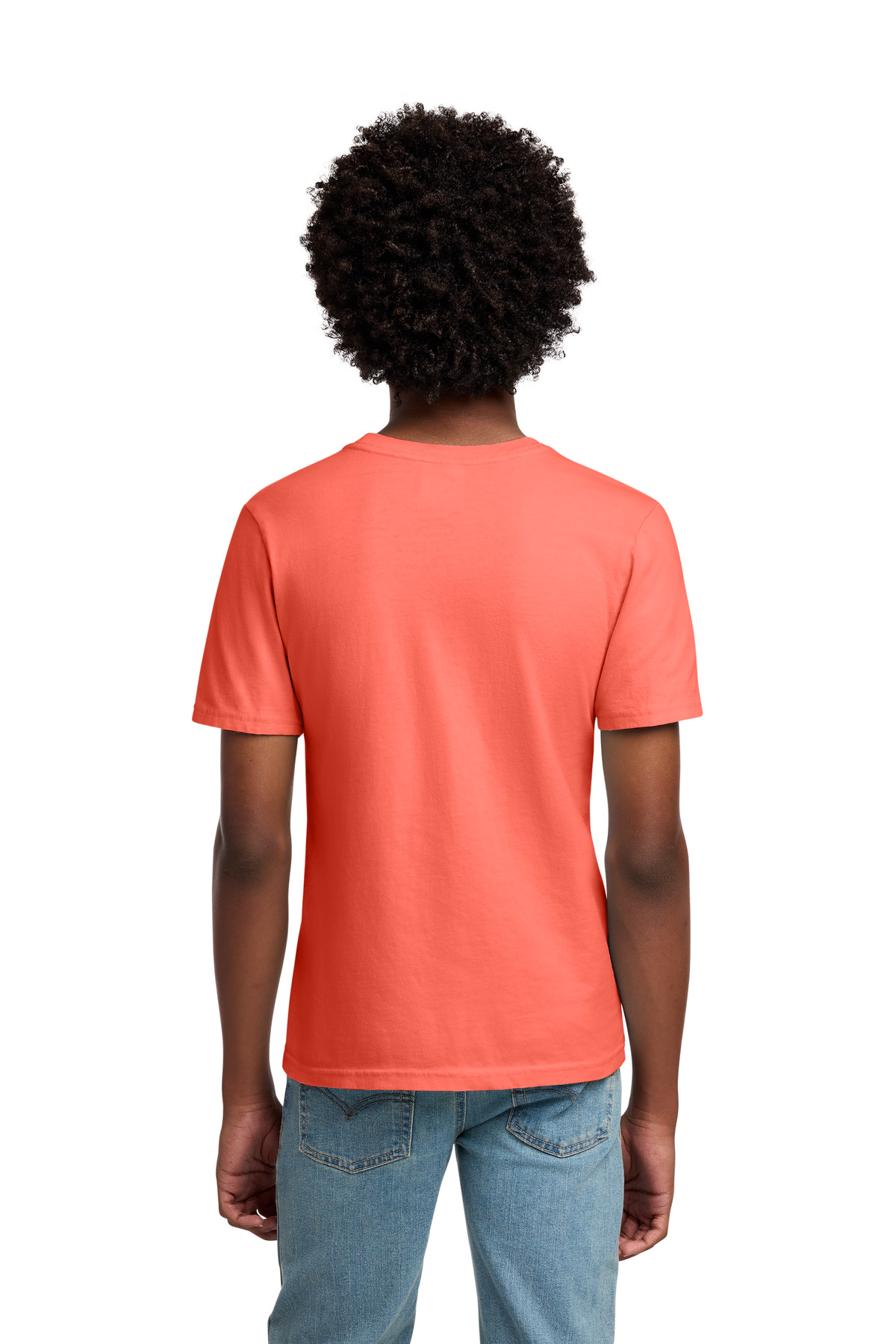 Port & Co Youth Beach Wash Garment-Dyed Tee. PC099Y