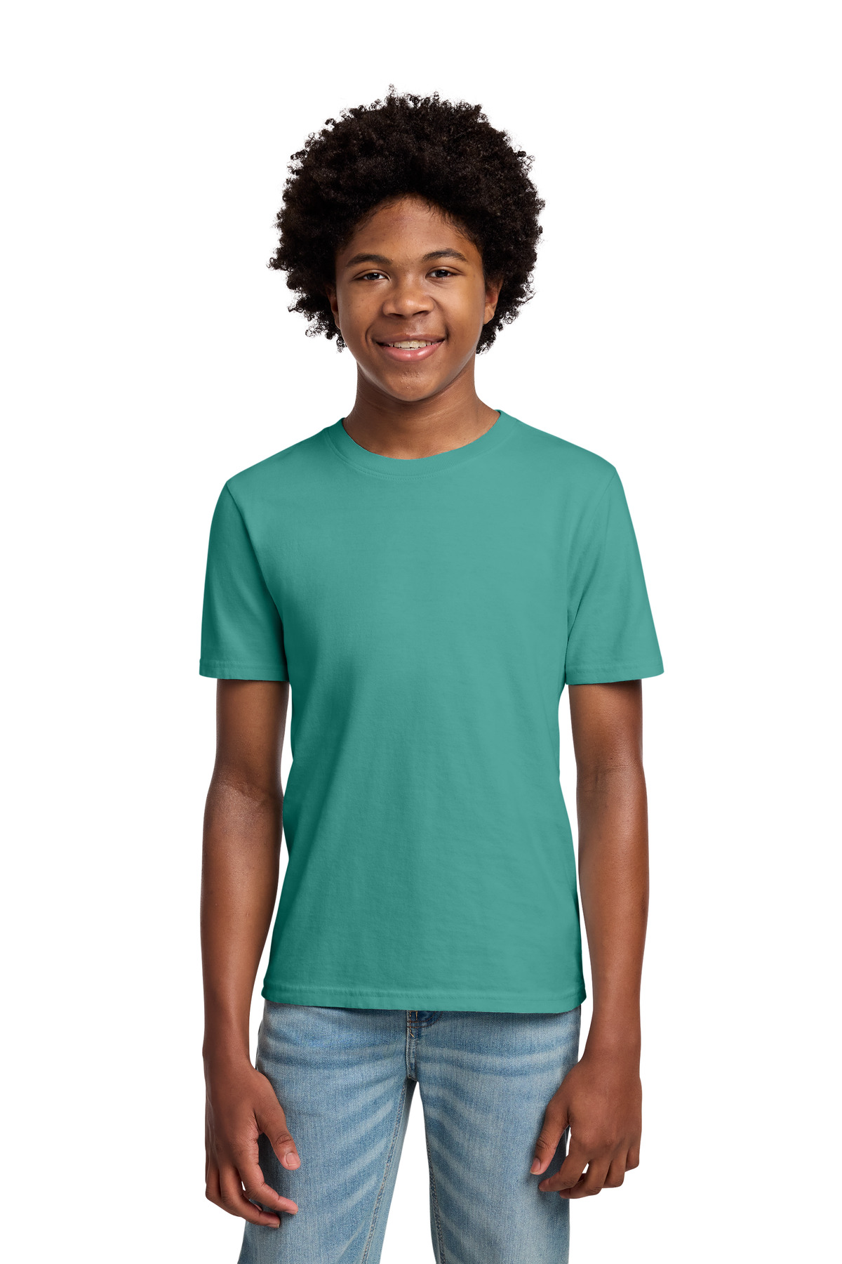 Port & Co ™ Youth Beach Wash ® Garment-Dyed Tee. PC099Y - Peacock