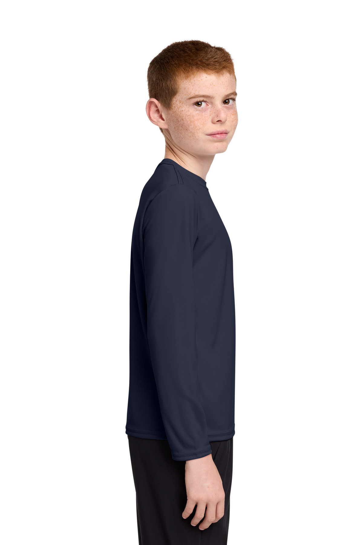 Port & Co Youth Long Sleeve Performance Tee PC380YLS