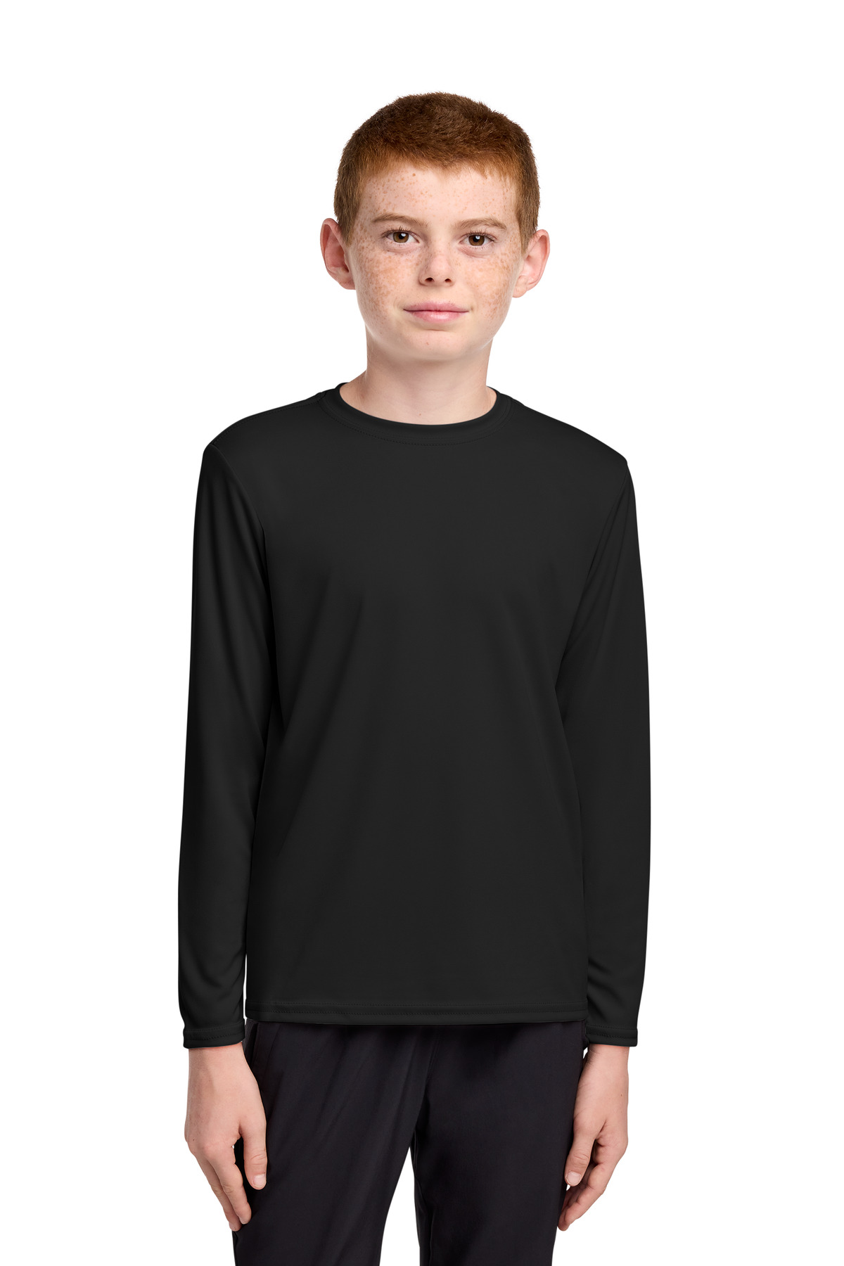 Port & Co Youth Long Sleeve Performance Tee PC380YLS
