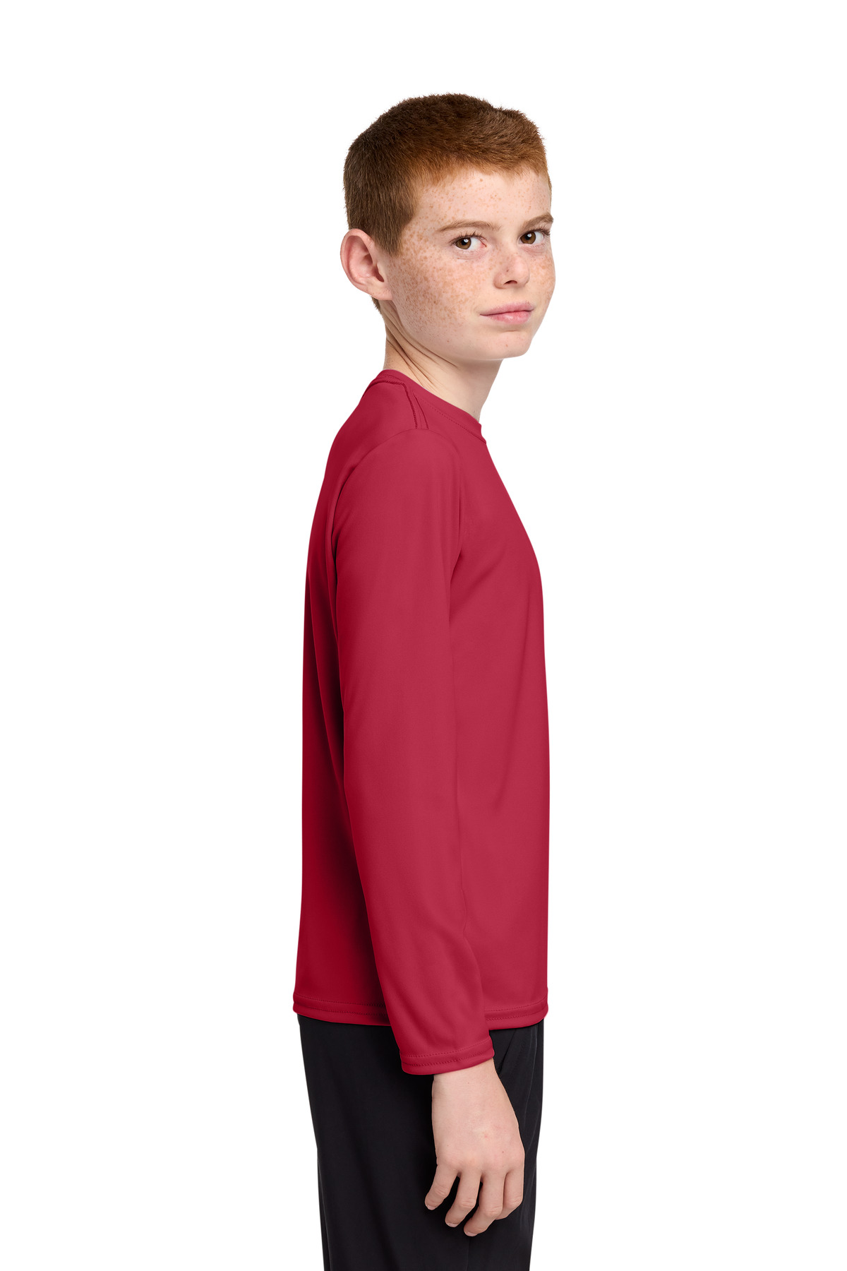 Port & Co Youth Long Sleeve Performance Tee PC380YLS