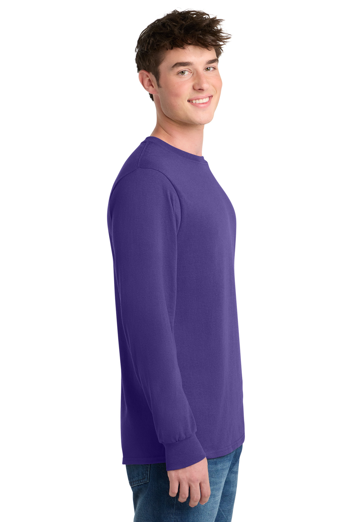 Port & Co Long Sleeve Core Blend Tee. PC55LS