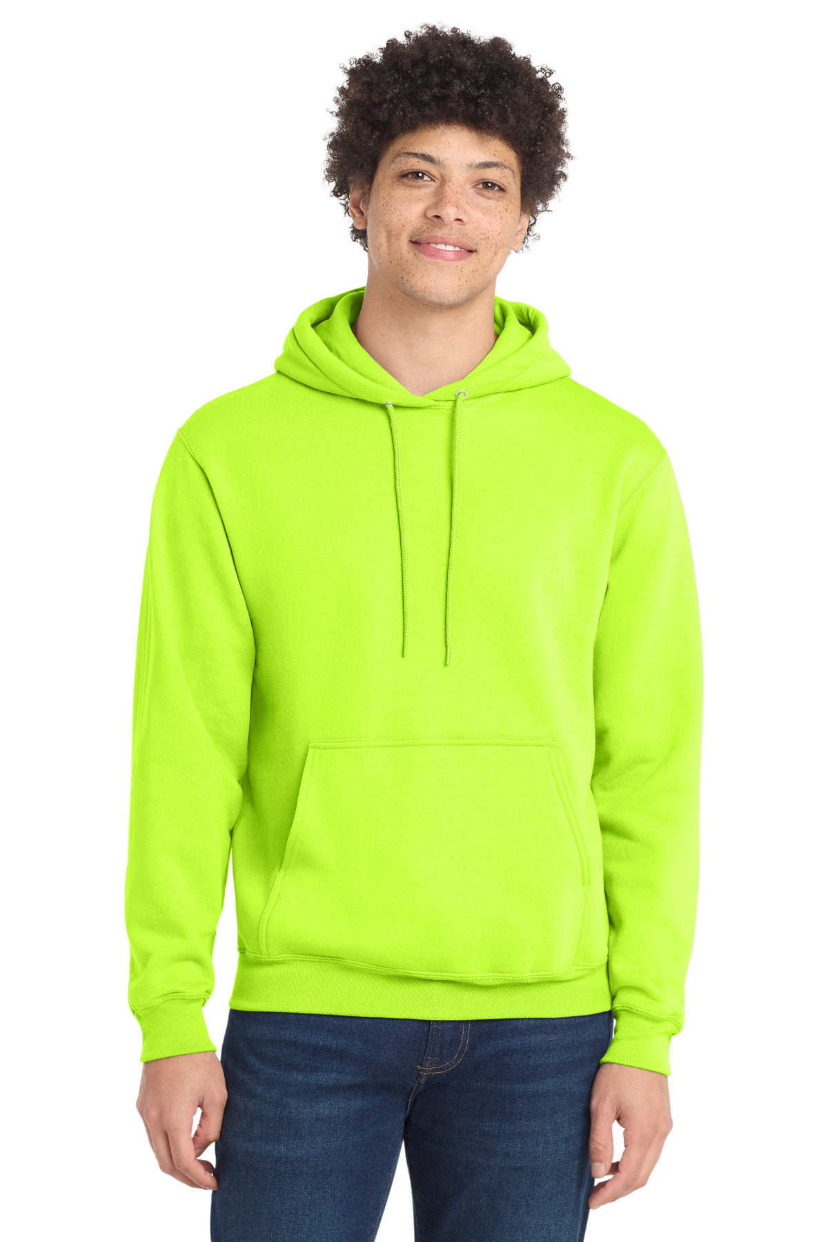 Port & Co Port & Co Tall Core Fleece Pullover Hooded Sweatshirt PC78HT in S. Green