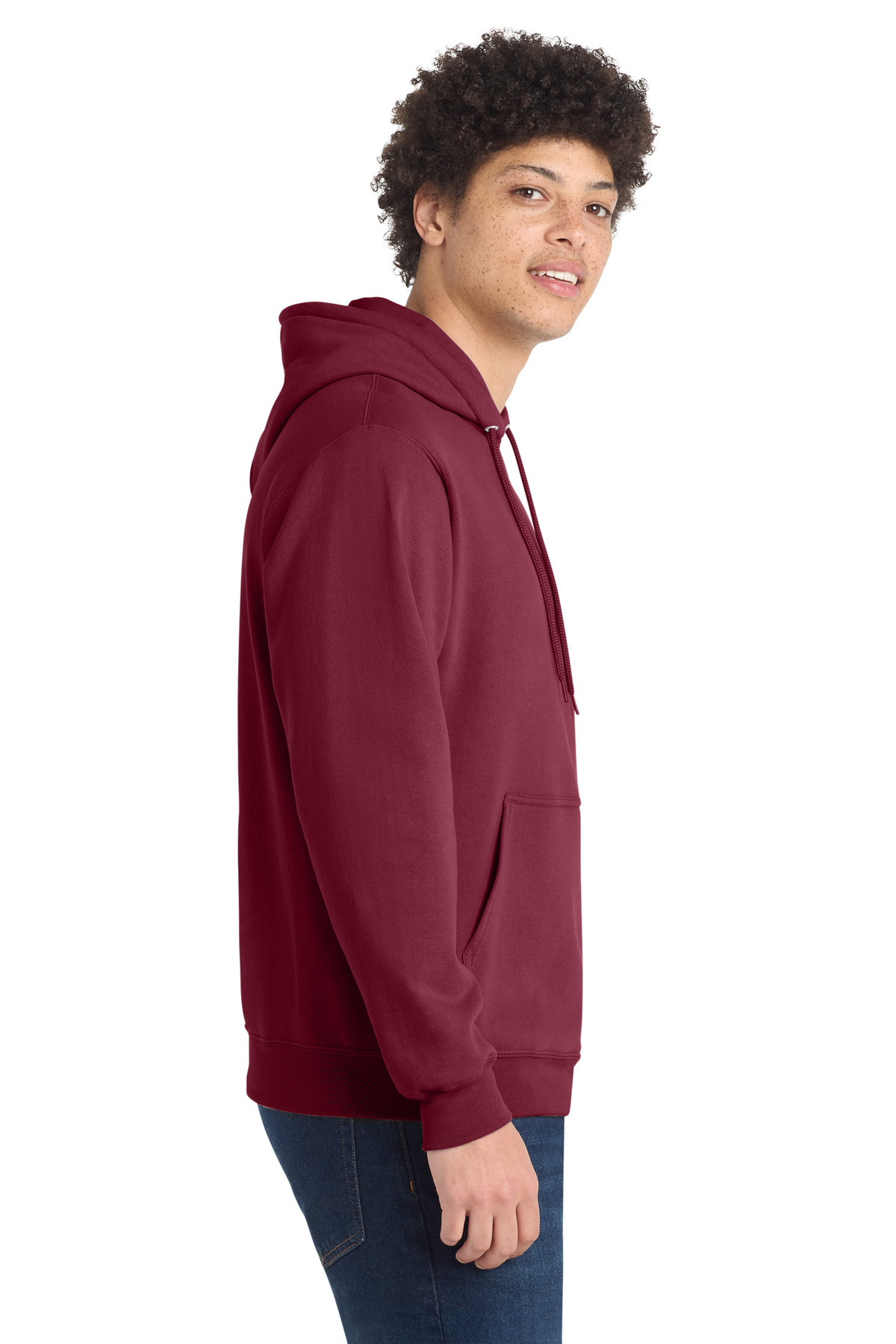 Port & Co Core Fleece Pullover Hooded Sweatshirt. PC78H