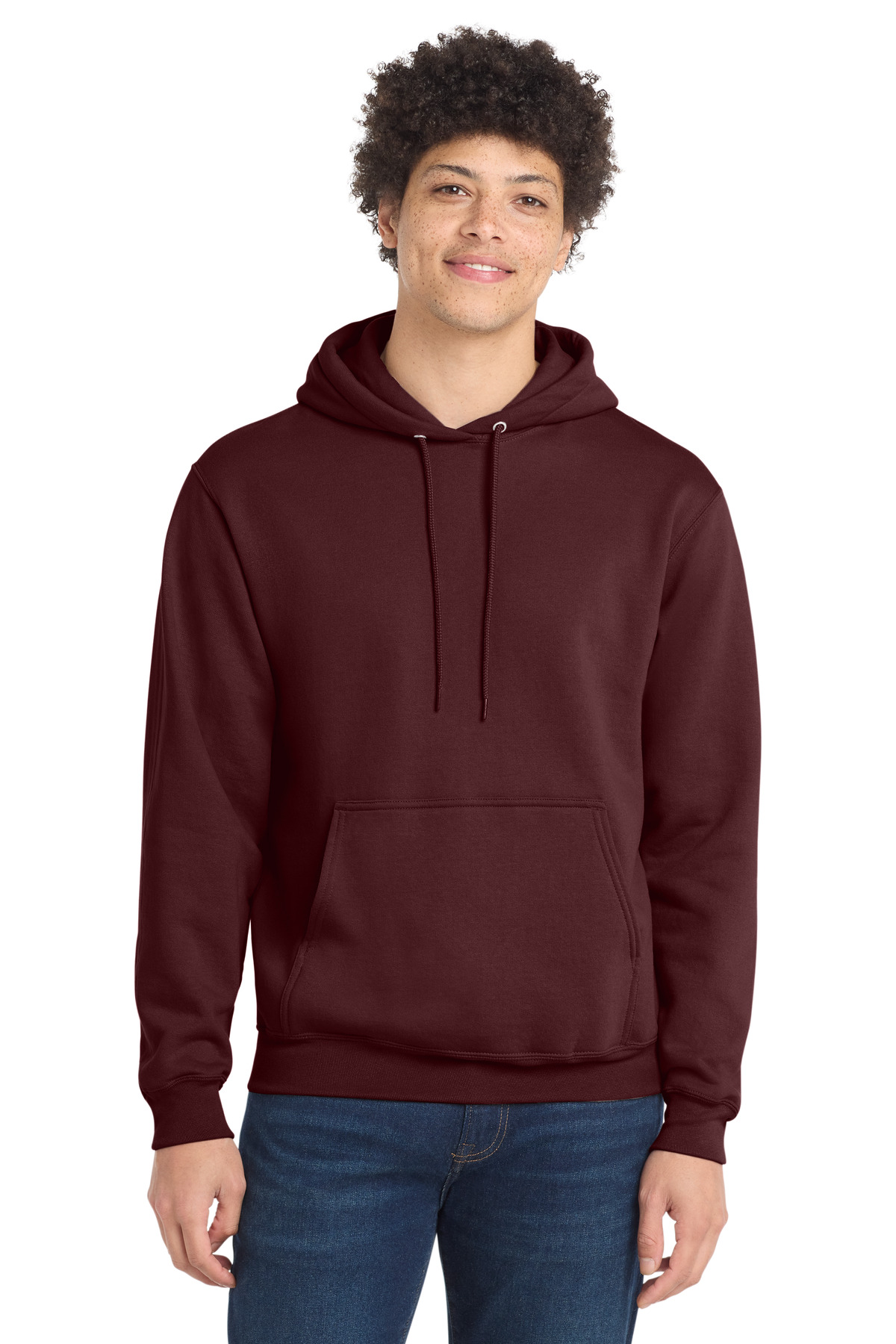 Port & Co PC78H swatch in Maroon