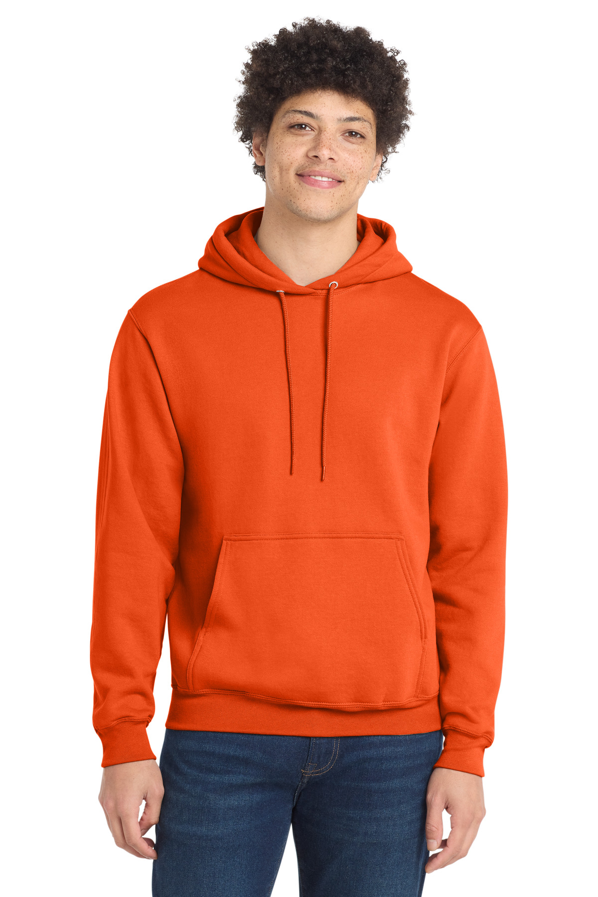 Port & Co PC78H swatch in Orange
