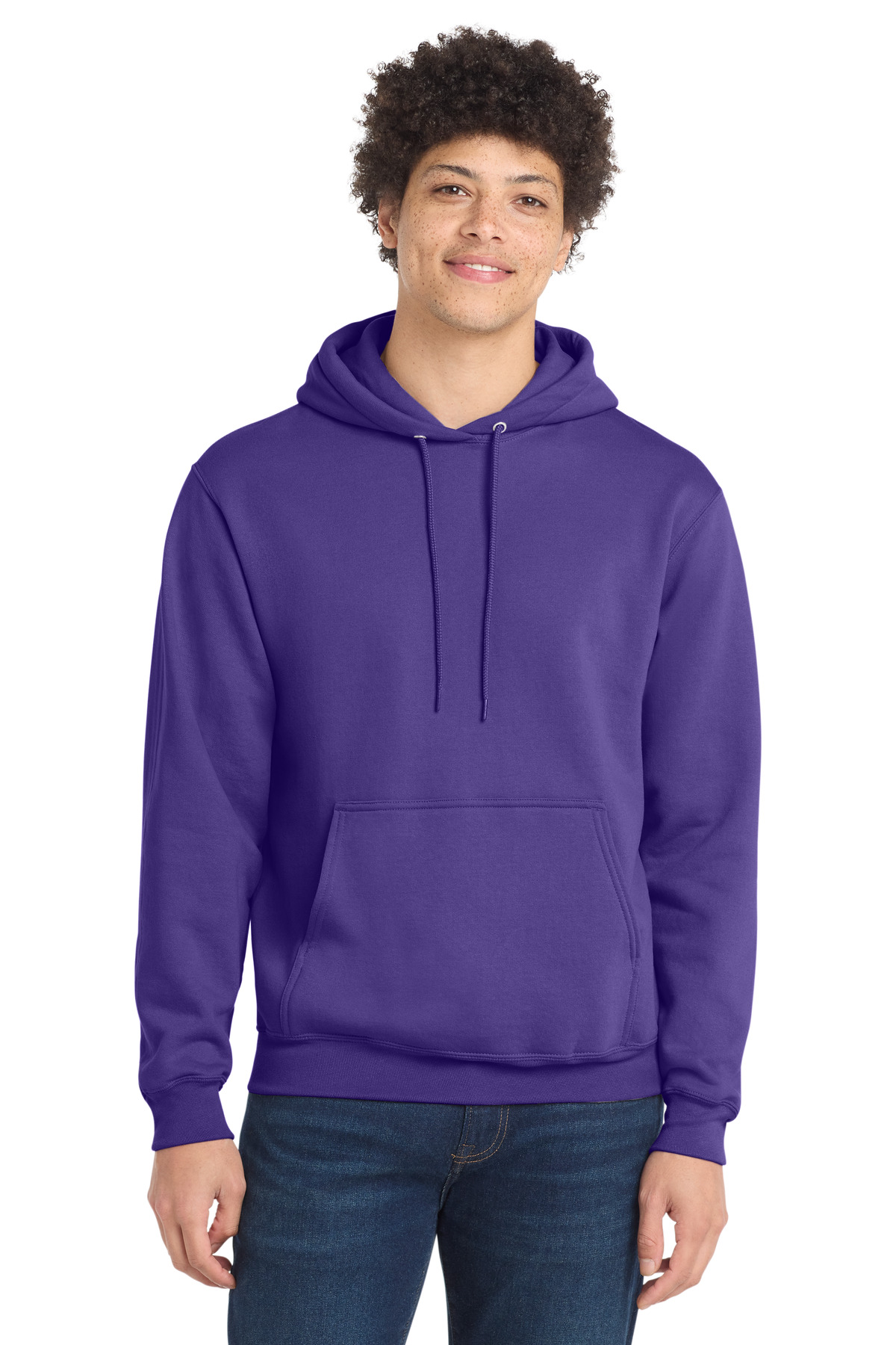 Port & Co PC78H swatch in Purple
