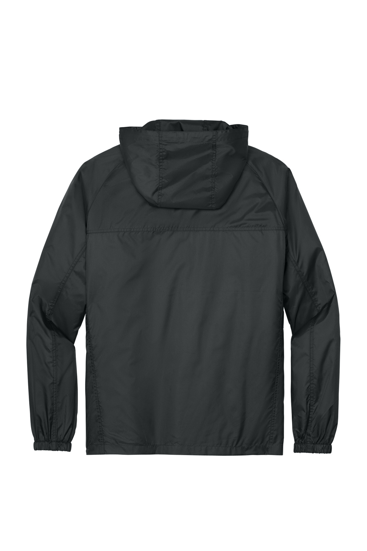 Eddie Bauer - Packable Wind Jacket. EB500 in Grey Steel — Back
