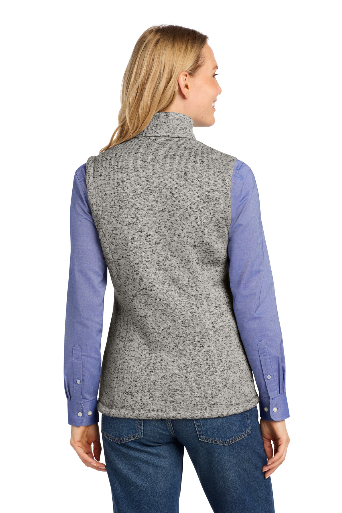 Port Authority Women's Sweater Fleece Vest L236