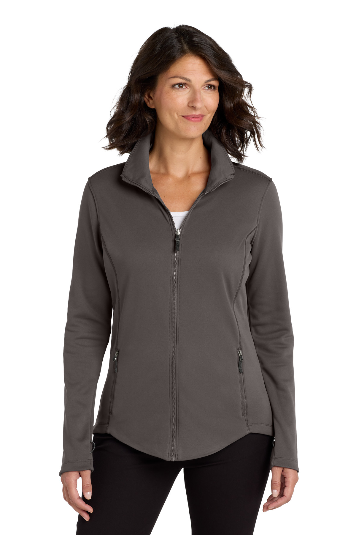 Port Authority ® Women's Collective Smooth Fleece Jacket. L904 - Image 2