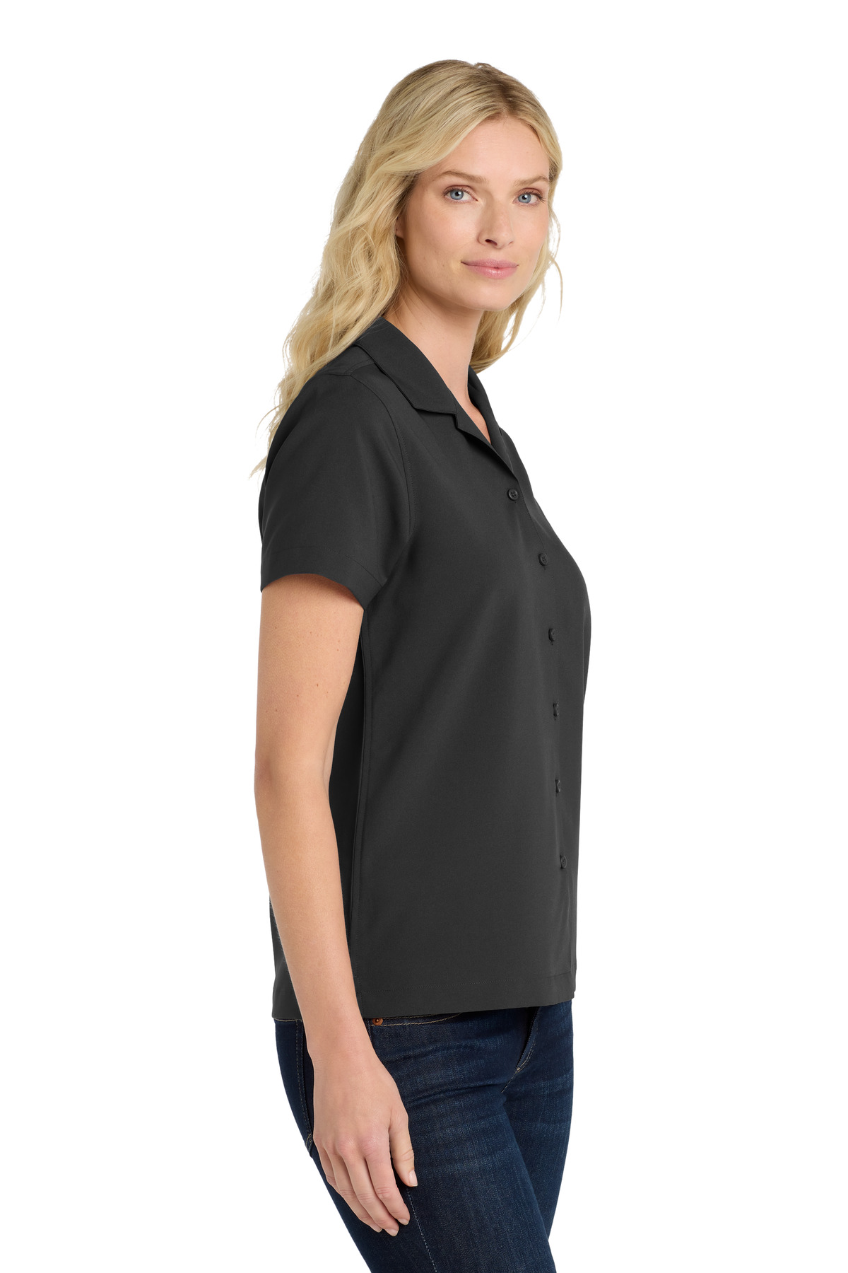 Port Authority Women's Short Sleeve Performance Staff Shirt LW400