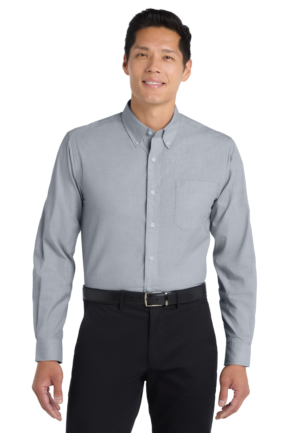 Port Authority ® Crosshatch Easy Care Shirt. S640 - Image 5