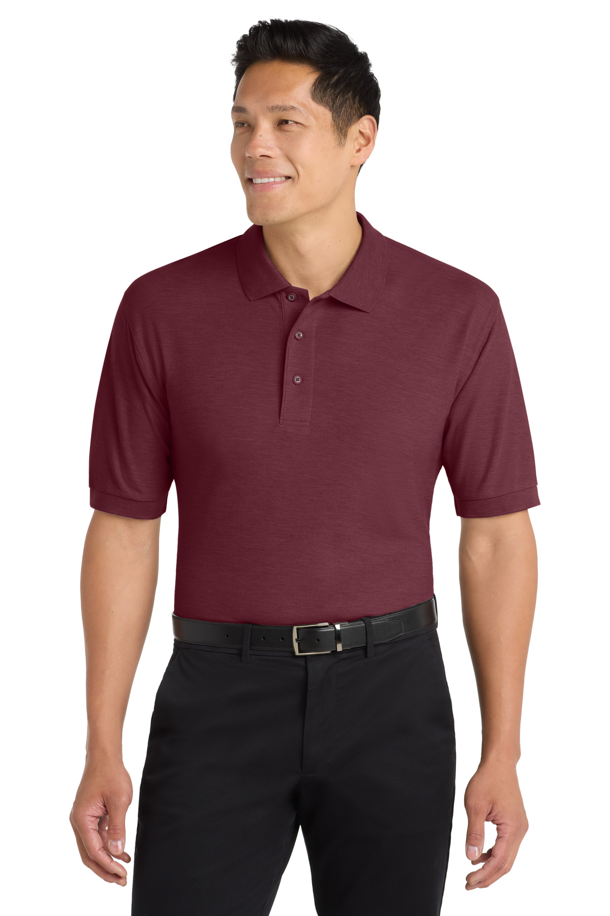 Port Authority ® Tall Silk Touch™ Polo. TLK500 - Image 2