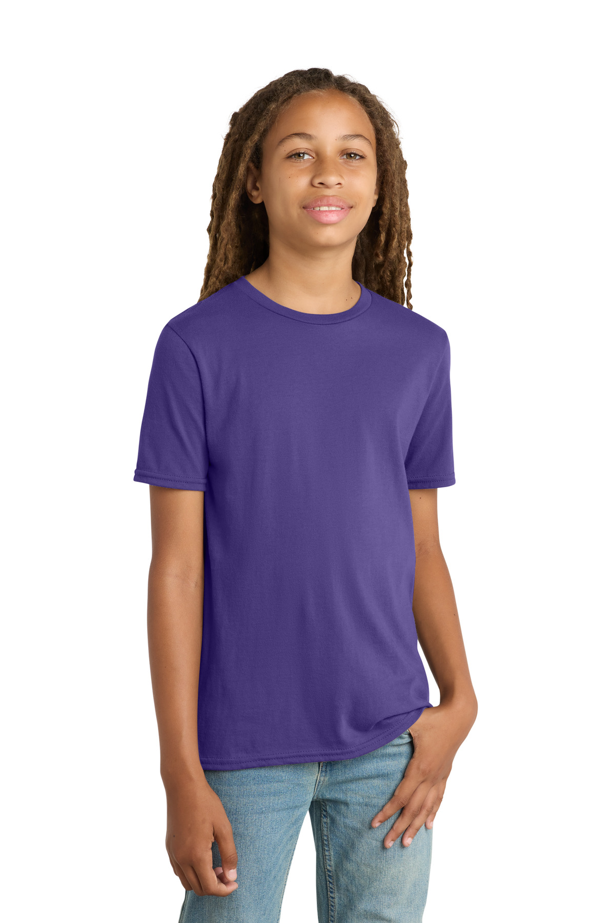 District ® Youth Very Important Tee ® . DT6000Y - Purple