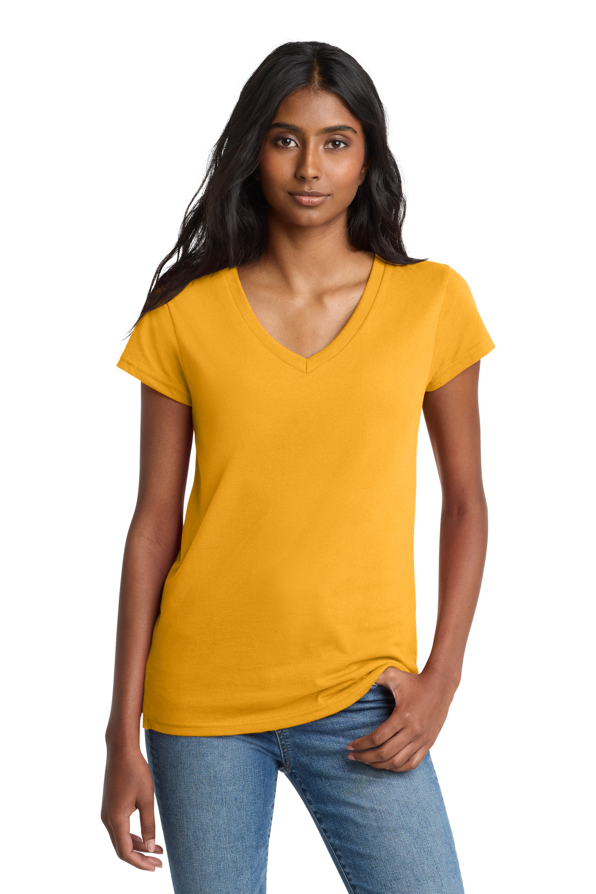 District DT8001 swatch in Maize Yellow