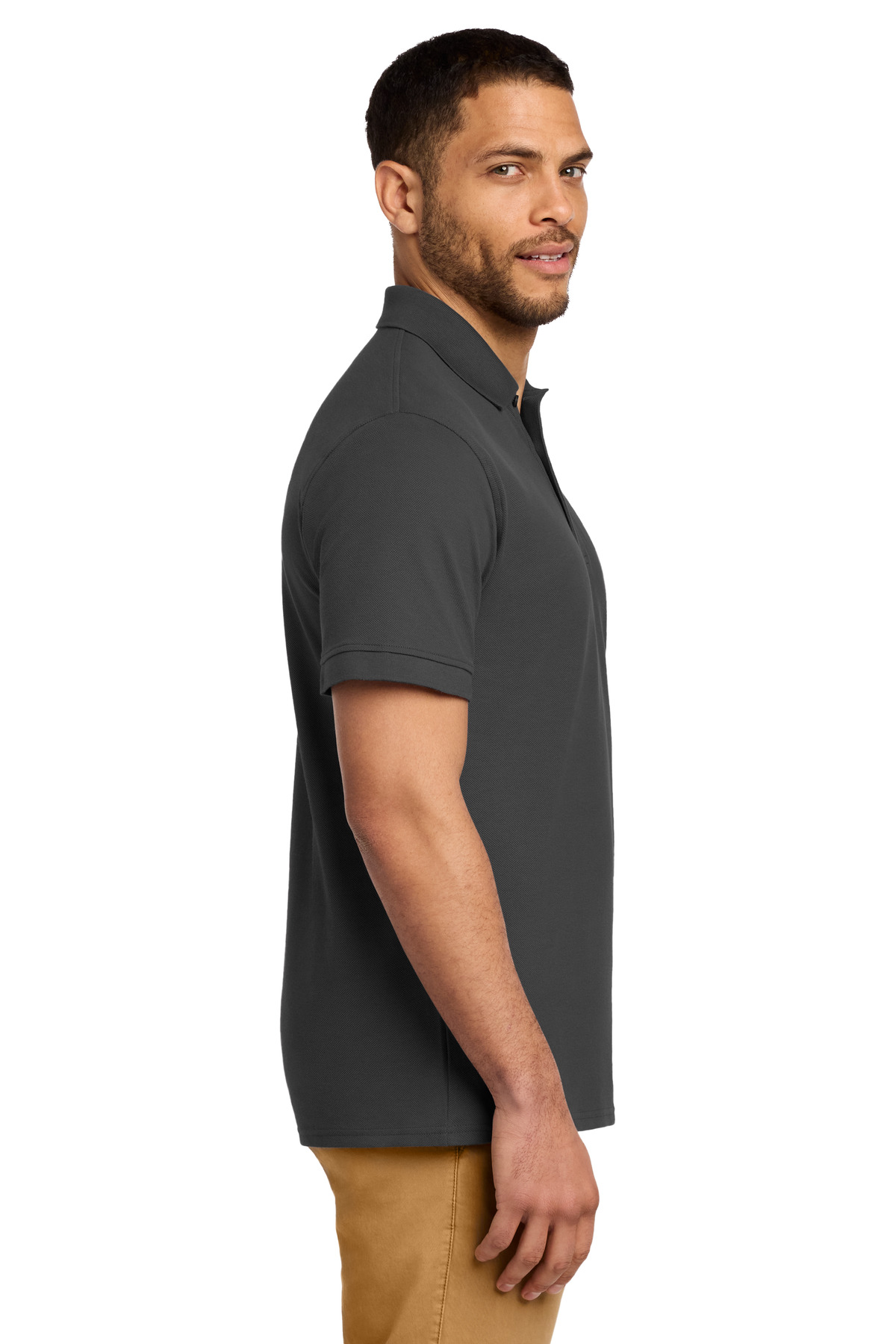 Port & Co Combed Ring Spun Pique Polo. KP1500