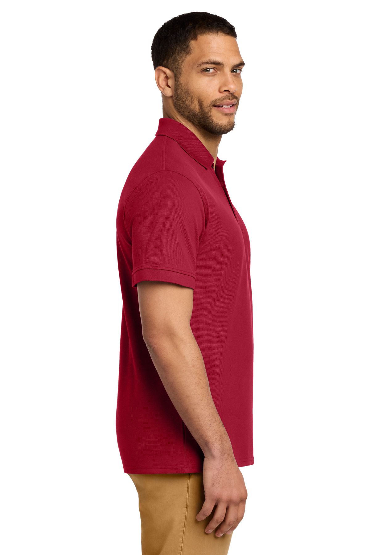 Port & Co Combed Ring Spun Pique Polo. KP1500