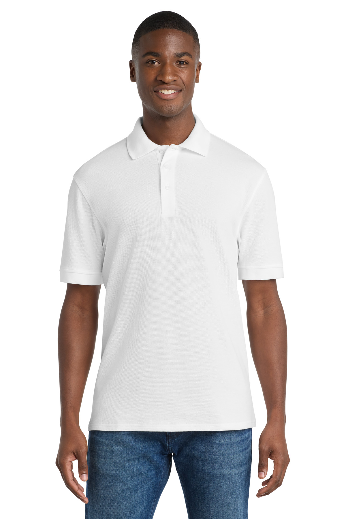 Port & Co Combed Ring Spun Pique Polo-Port & Co