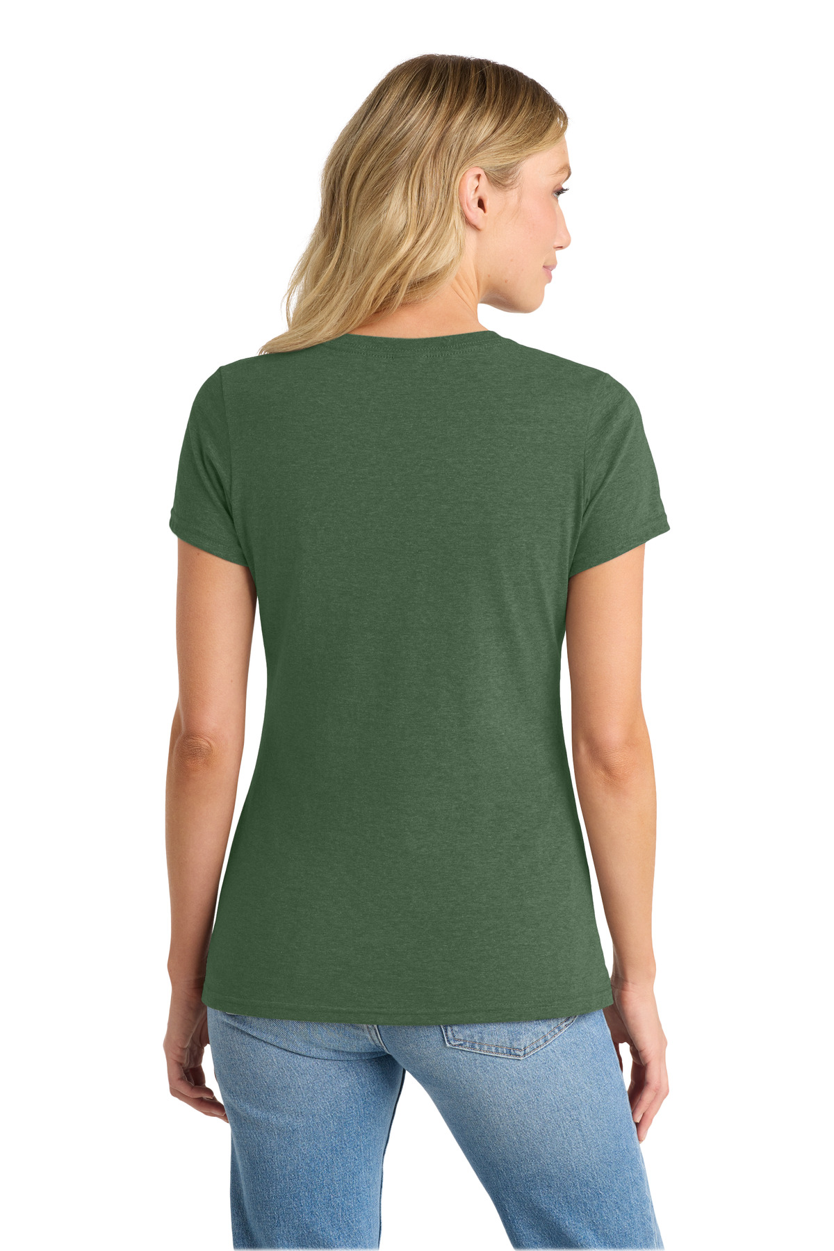 Port & Co Women's Fan Favorite Blend V-Neck Tee. LPC455V