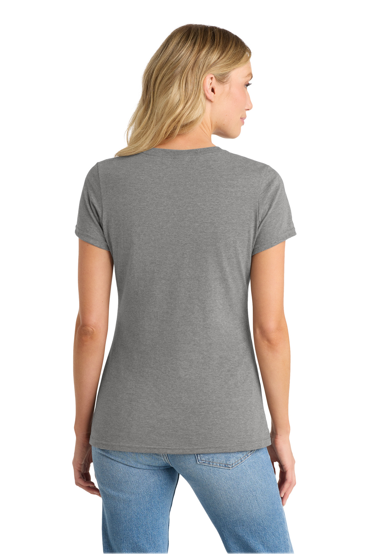 Port & Co Women's Fan Favorite Blend V-Neck Tee. LPC455V