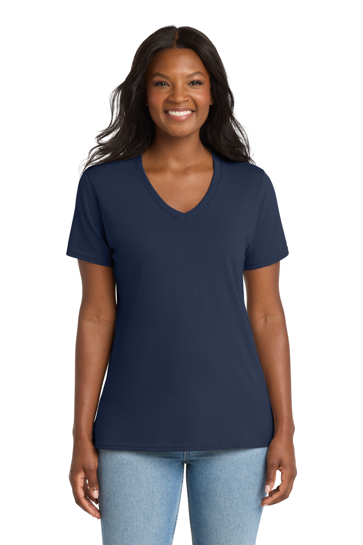 Port & Co LPC54V swatch in Navy