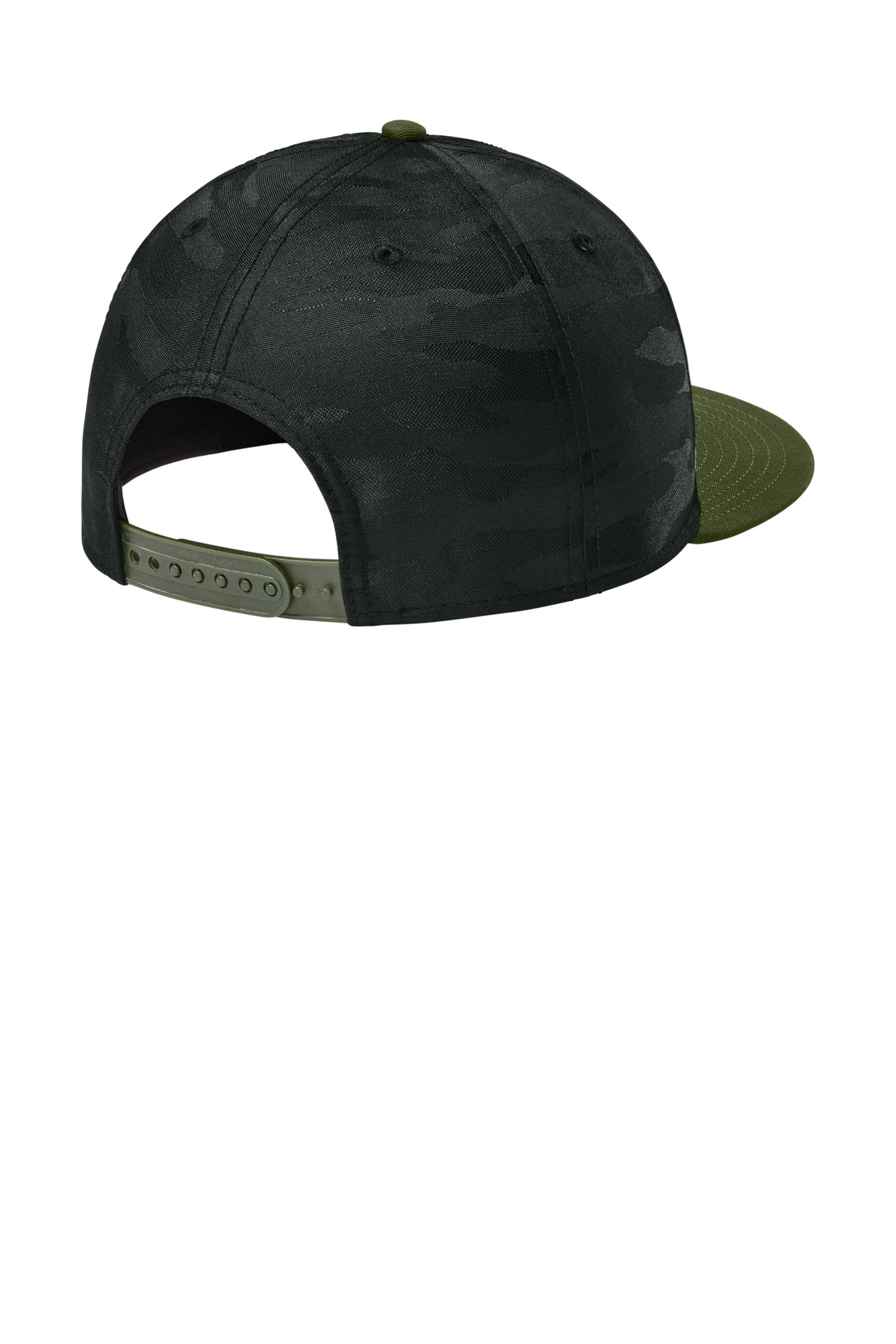 New Era Camo Flat Bill Snapback Cap NE407