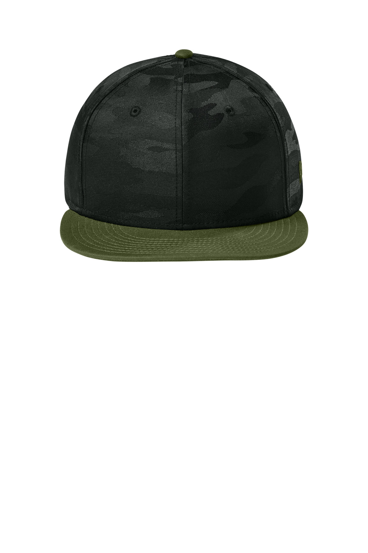 New Era Camo Flat Bill Snapback Cap NE407