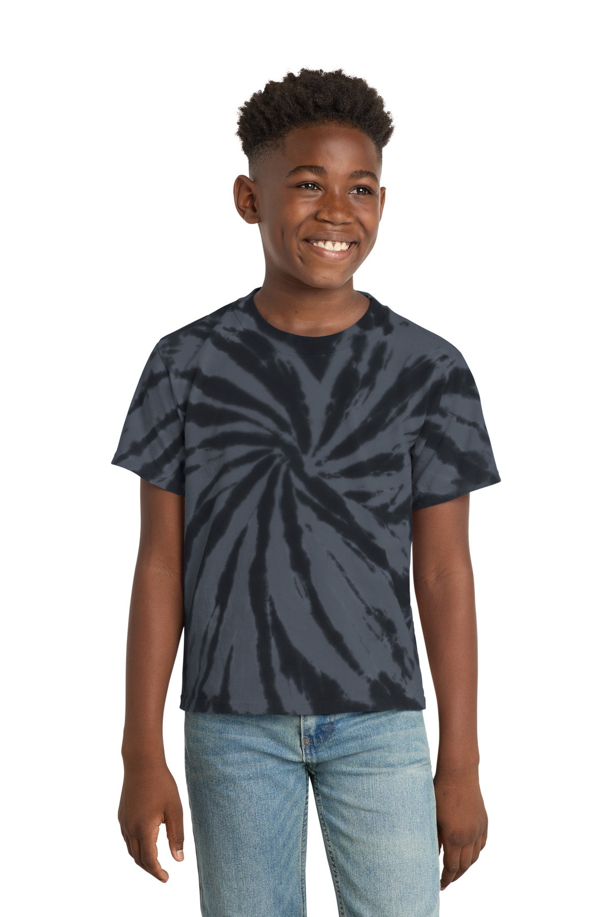 Port &#38; Co Youth Tie&#45;Dye Tee-Port & Company