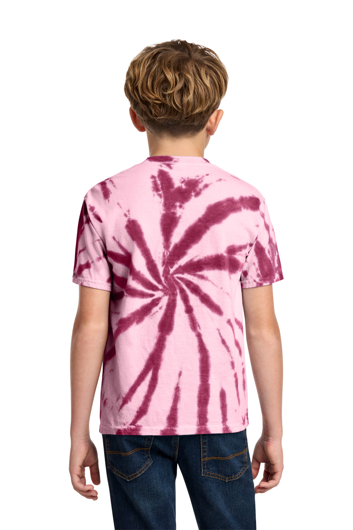Port & Co Youth Tie-Dye Tee. PC147Y