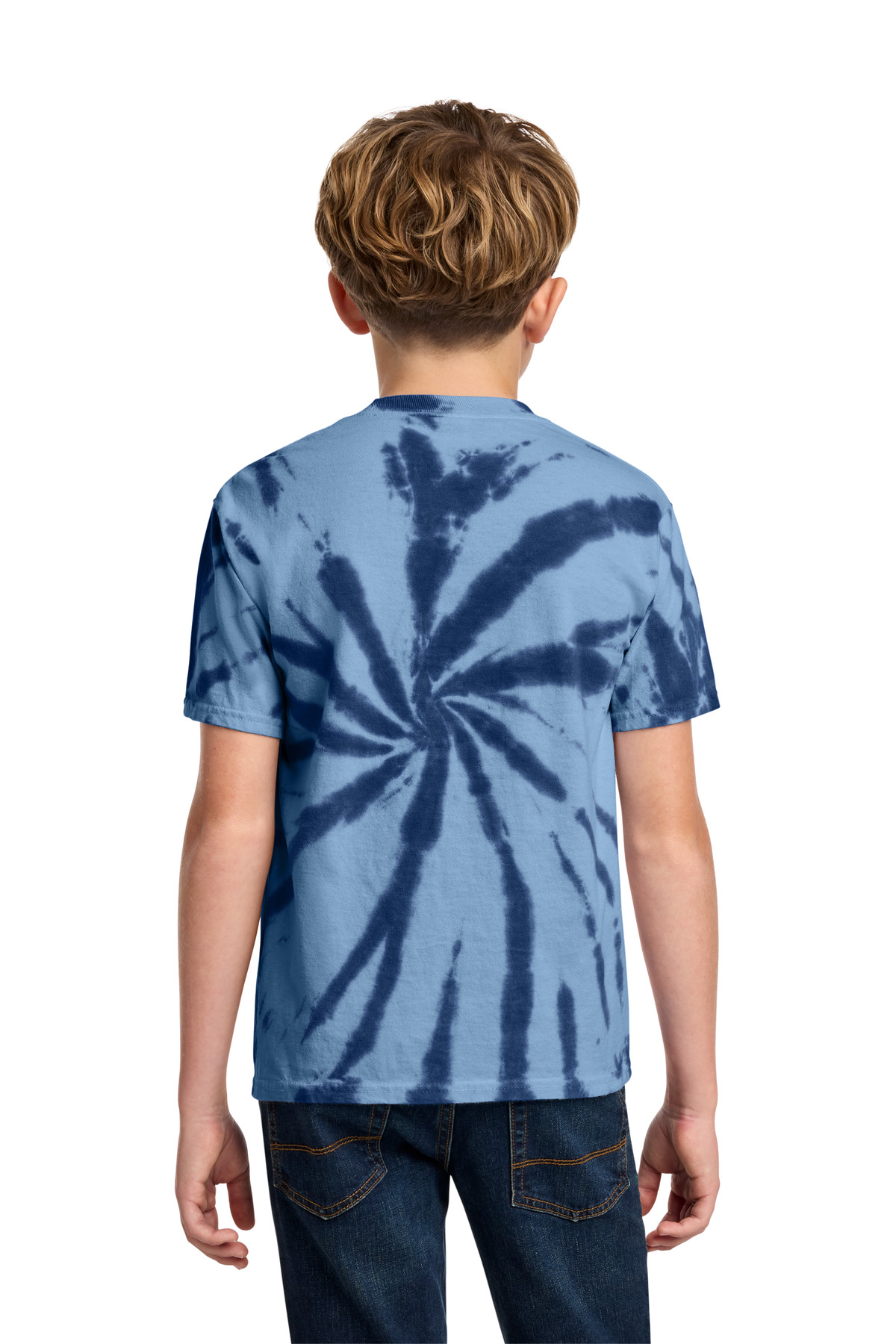 Port & Co Youth Tie-Dye Tee. PC147Y