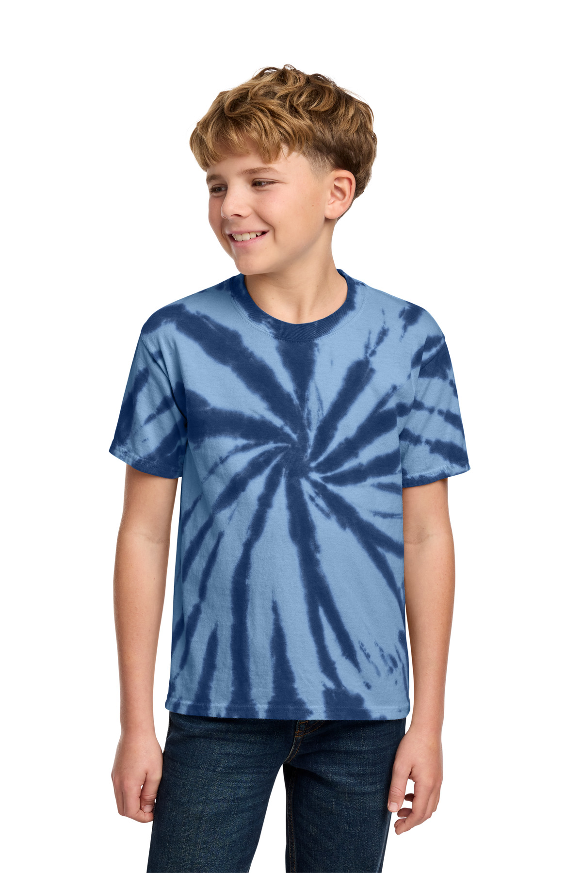Port & Co Youth Tie-Dye Tee. PC147Y