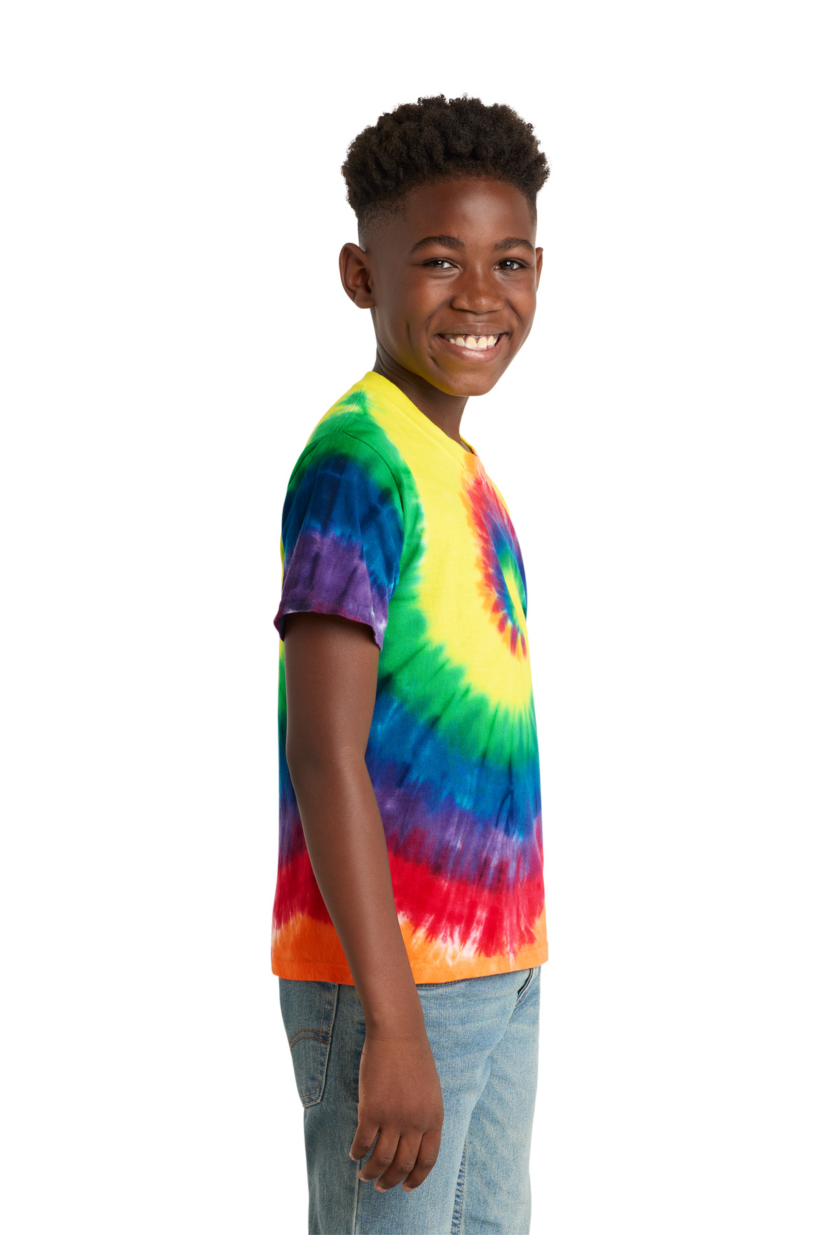 Port & Co Youth Tie-Dye Tee. PC147Y