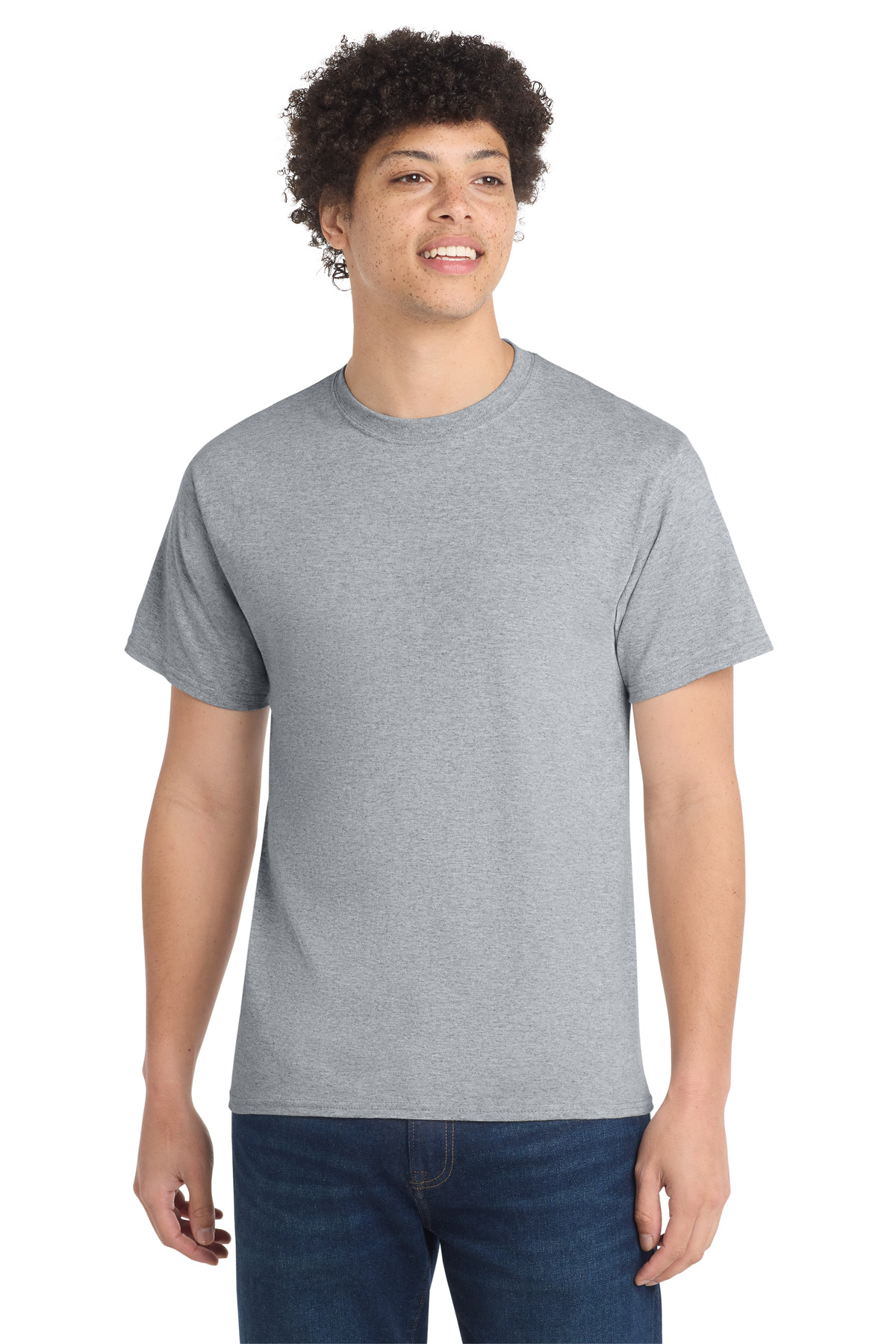 Port & Co ™ Tall Core Cotton Tee PC54T - Athletic Heather