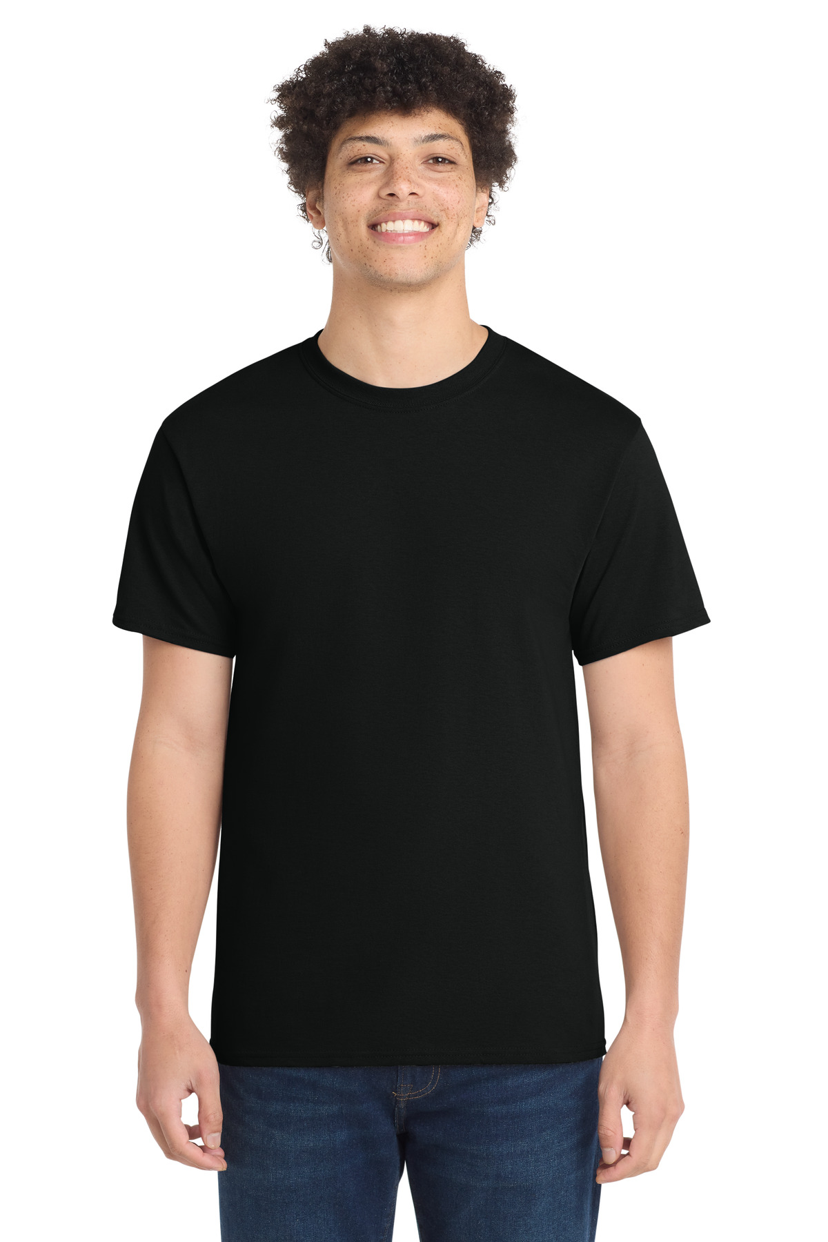 Port & Co ™ Tall Core Cotton Tee PC54T - Jet Black