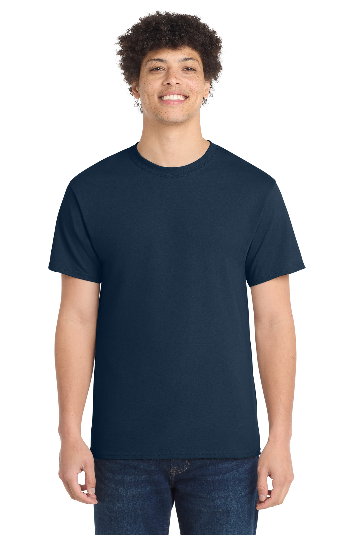 Port & Co ™ Tall Core Cotton Tee PC54T - Navy