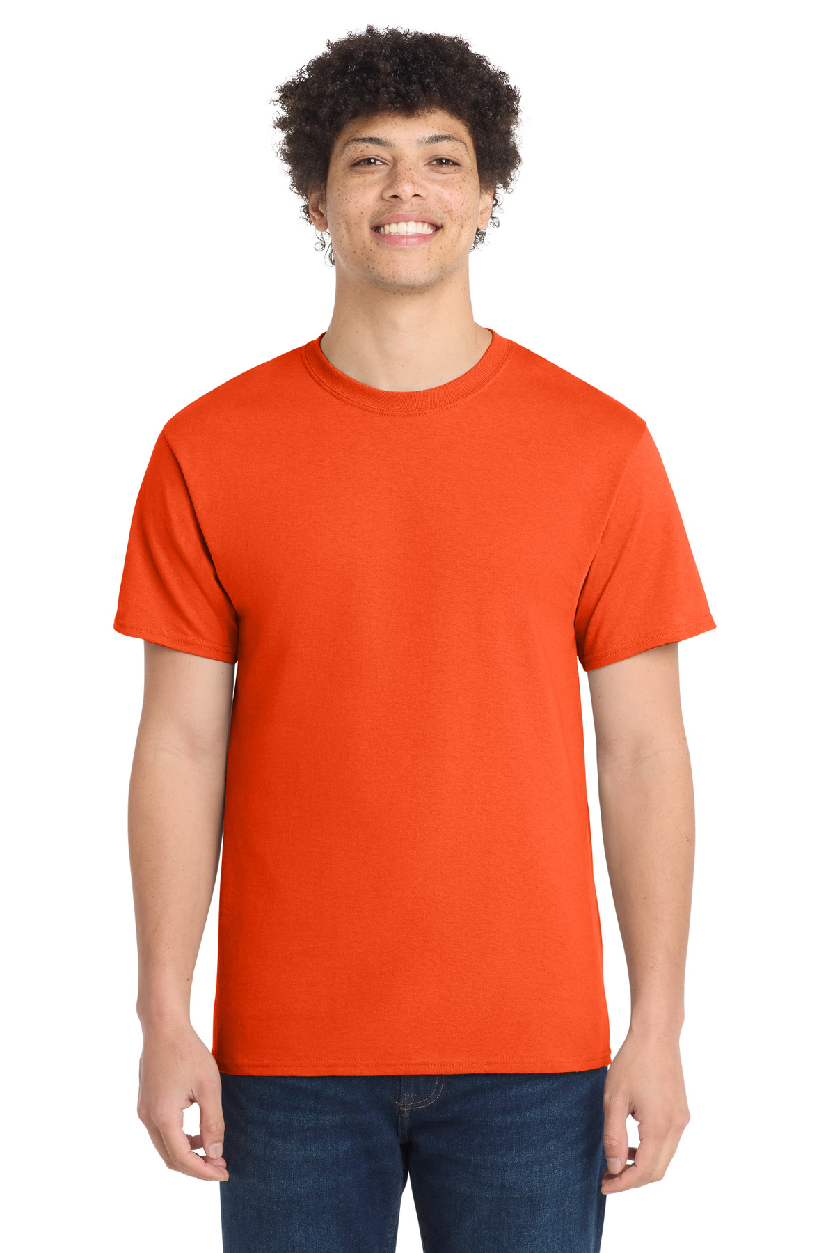 Port & Co ™ Tall Core Cotton Tee PC54T - Orange