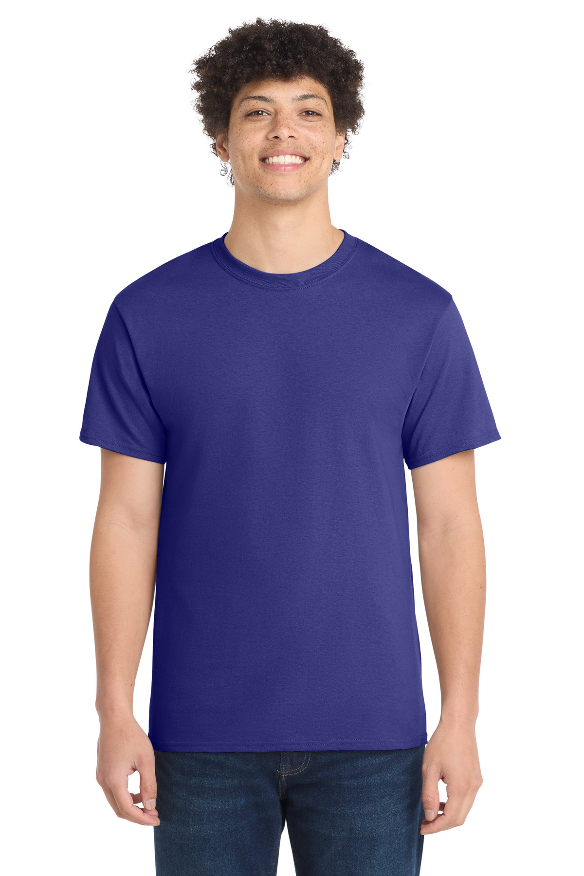 Port & Co ™ Tall Core Cotton Tee PC54T - Purple
