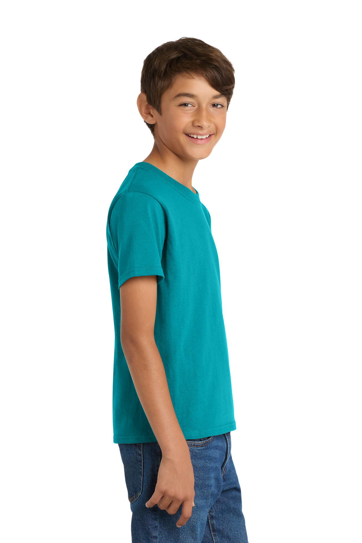 Port & Co Youth Core Cotton Tee. PC54Y