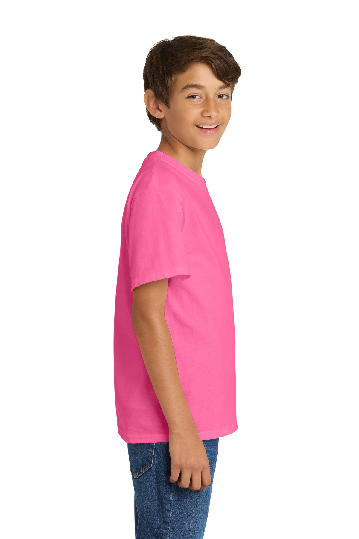 Port & Co Youth Core Cotton Tee. PC54Y