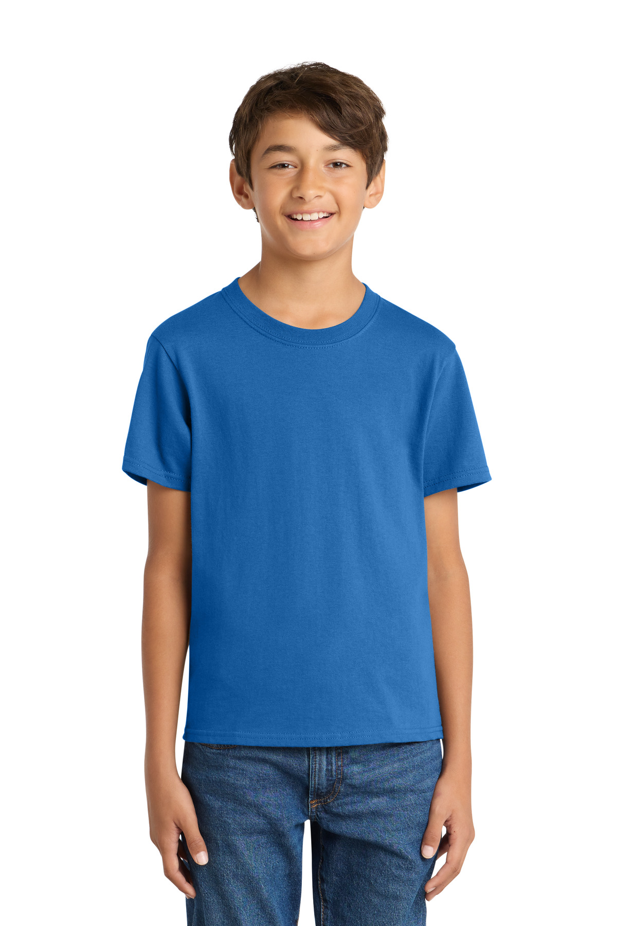 Port & Co ™ Youth Core Cotton Tee. PC54Y - Royal