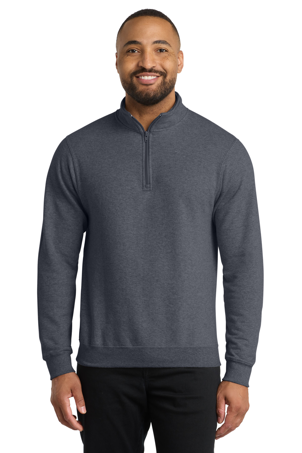 Port & Co Core Fleece 1/4-Zip Pullover Sweatshirt PC78Q