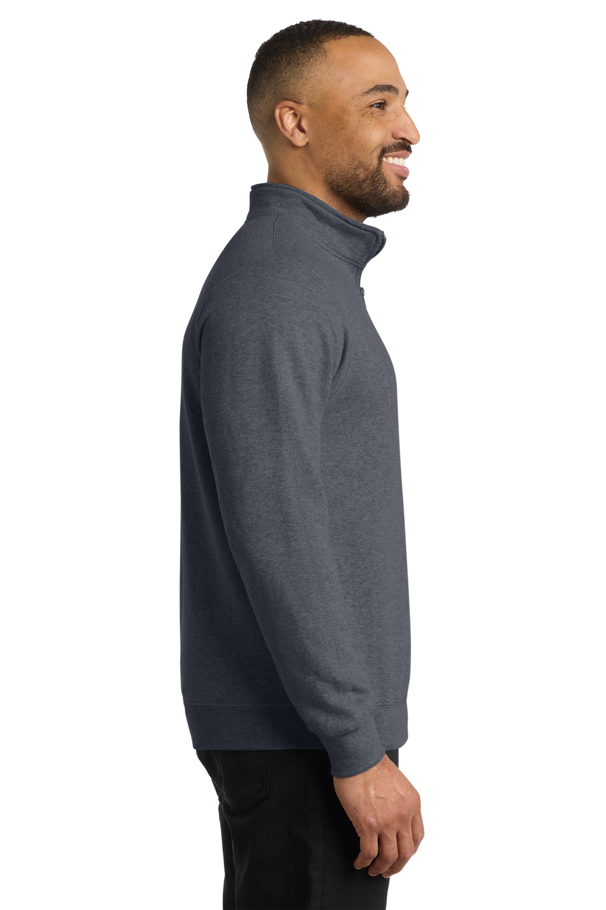 Port & Co Core Fleece 1/4-Zip Pullover Sweatshirt PC78Q