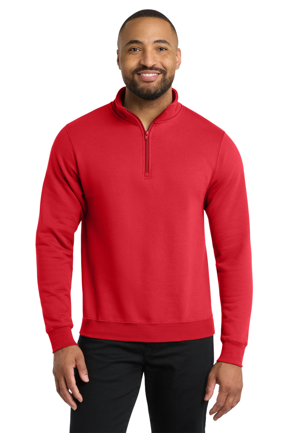 Port & Co PC78Q swatch in Red
