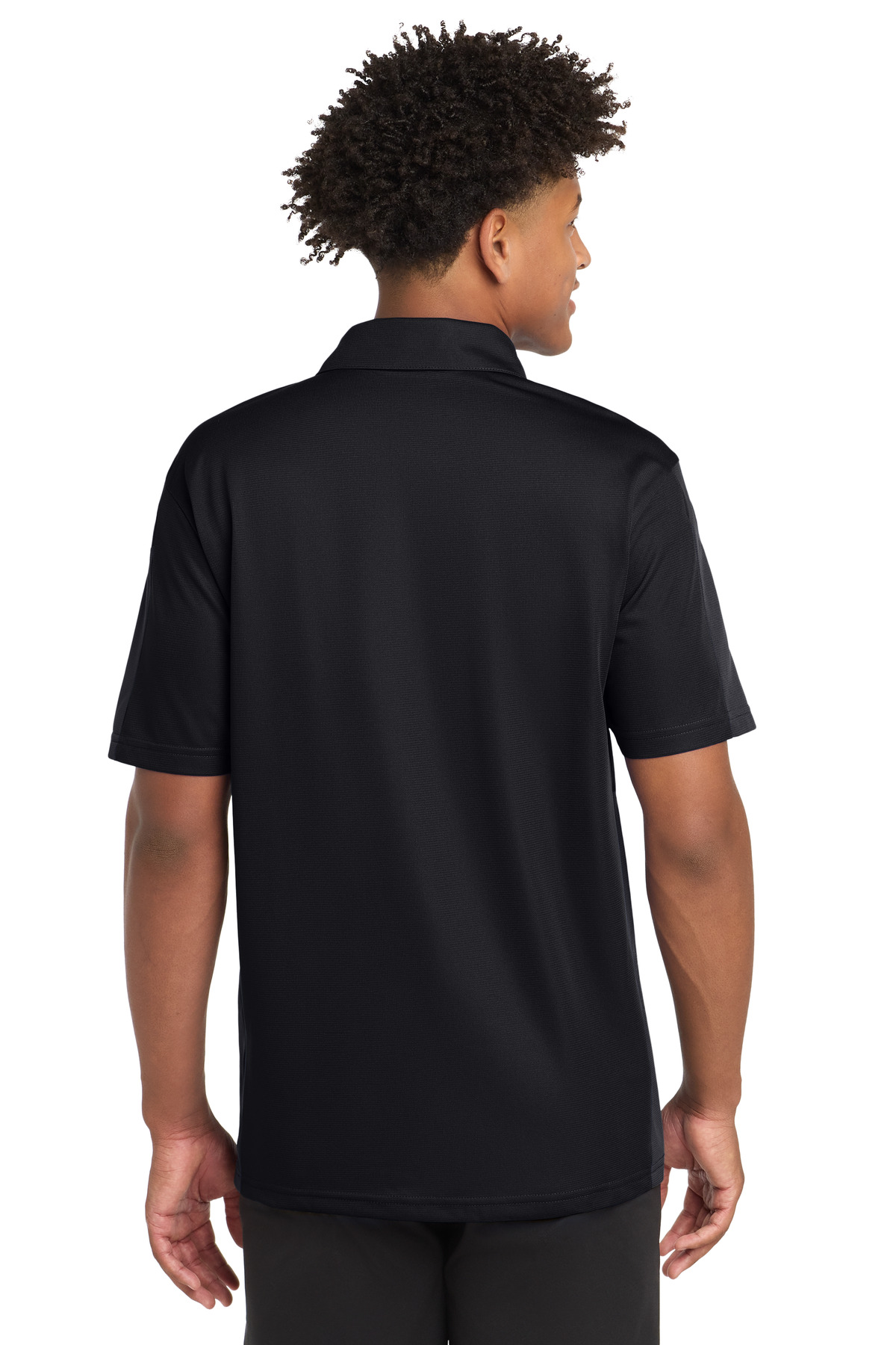 Sport-Tek PosiCharge Active Textured Colorblock Polo. ST695