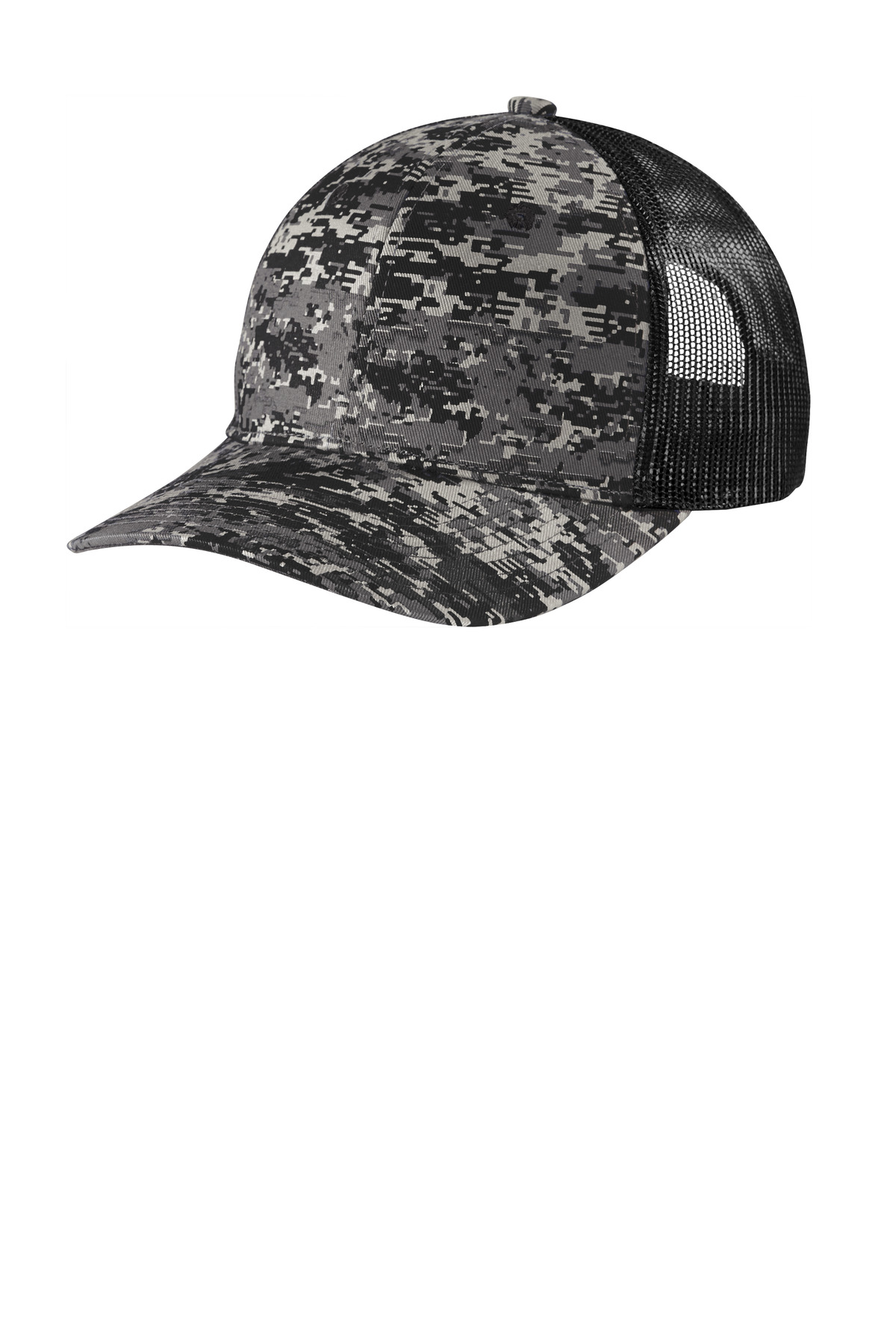 Port Authority Digi Camo Snapback Trucker Cap-Port Authority
